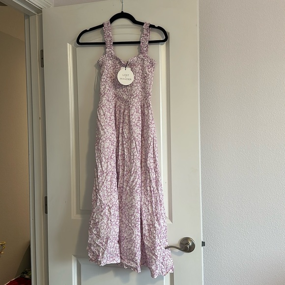 Lost and Wander Women’s Pink Floral Dress - XS - Picture 2 of 8